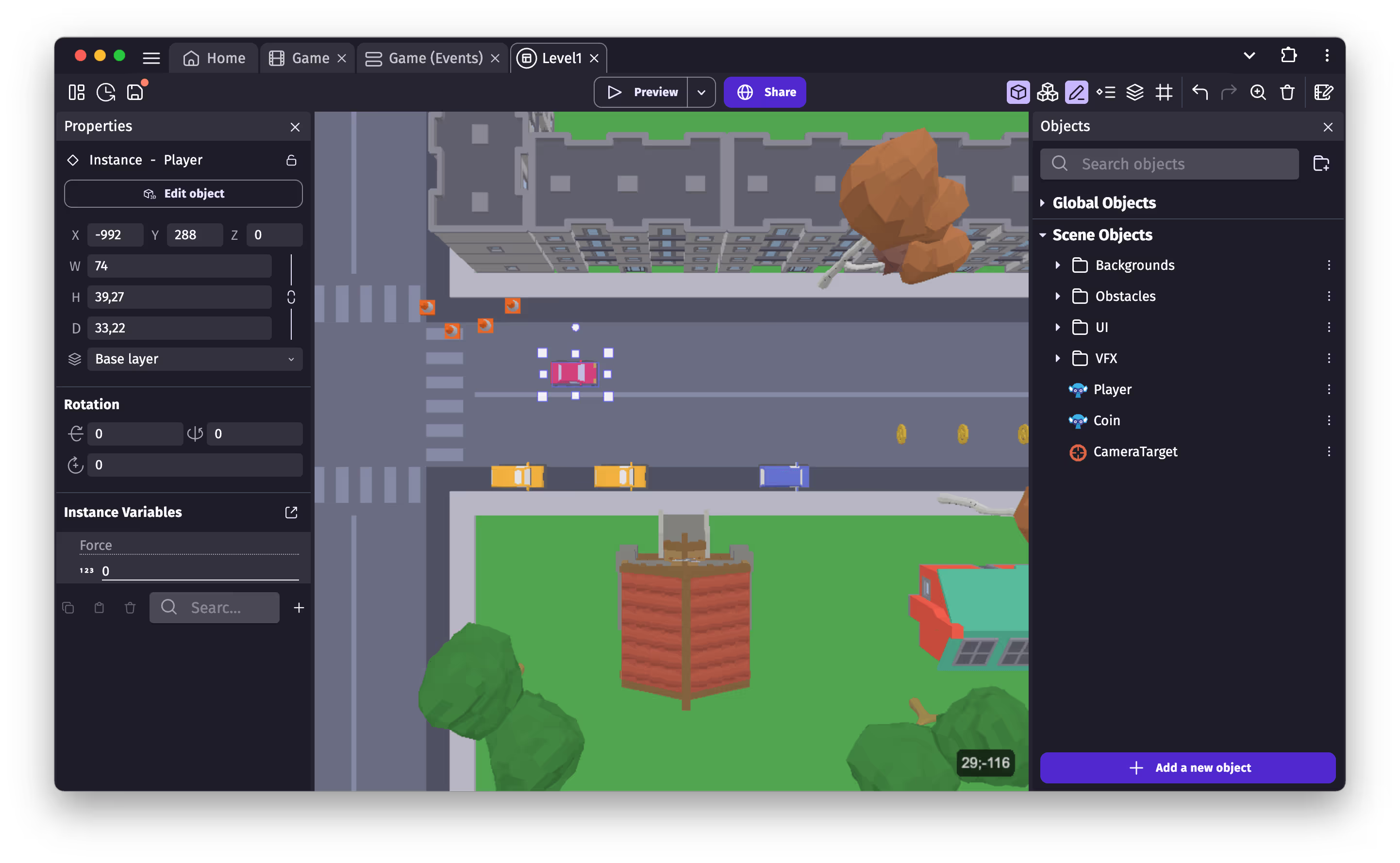 Spiele entwickeln ohne Code