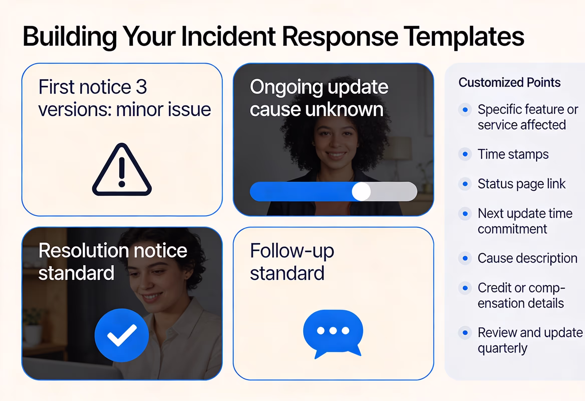 Example outage notification email template for SaaS incident communication Sample saas outage communication email template with clear incident notification language