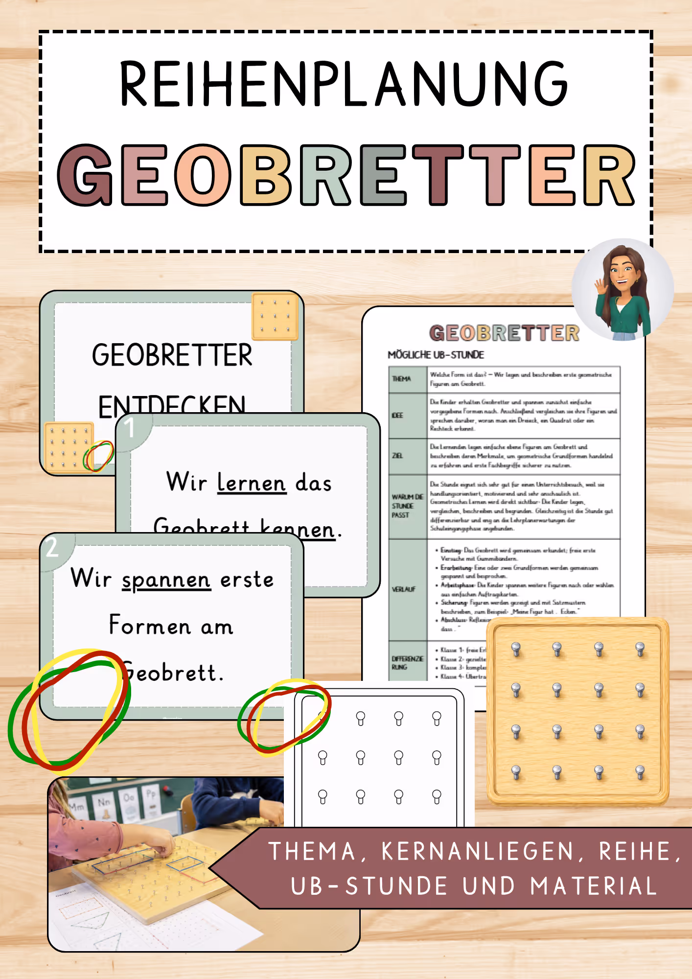 Unterrichtsentwurf Geobretter Unterrichtsentwurf Geobretter