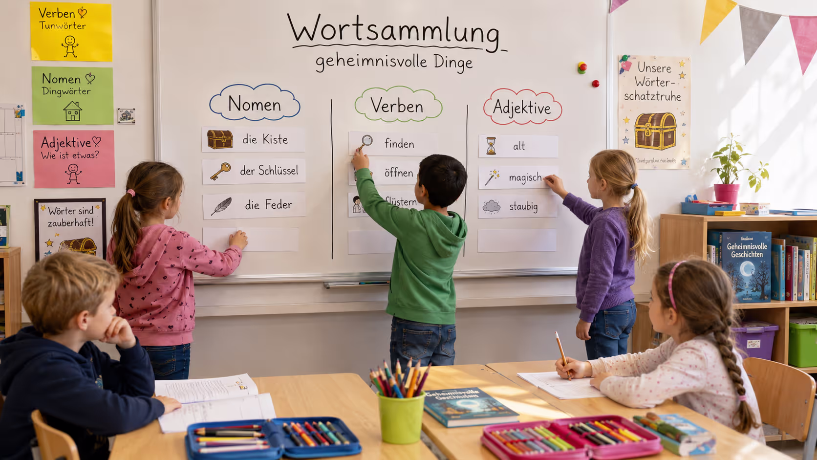 Unterrichtsentwurf Kreatives Schreiben Erzählkiste
