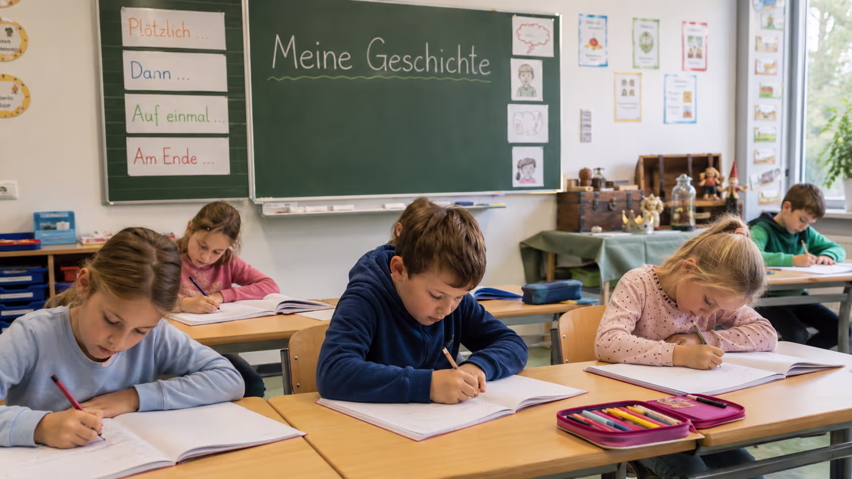 Unterrichtsentwurf Kreatives Schreiben Erzählkiste