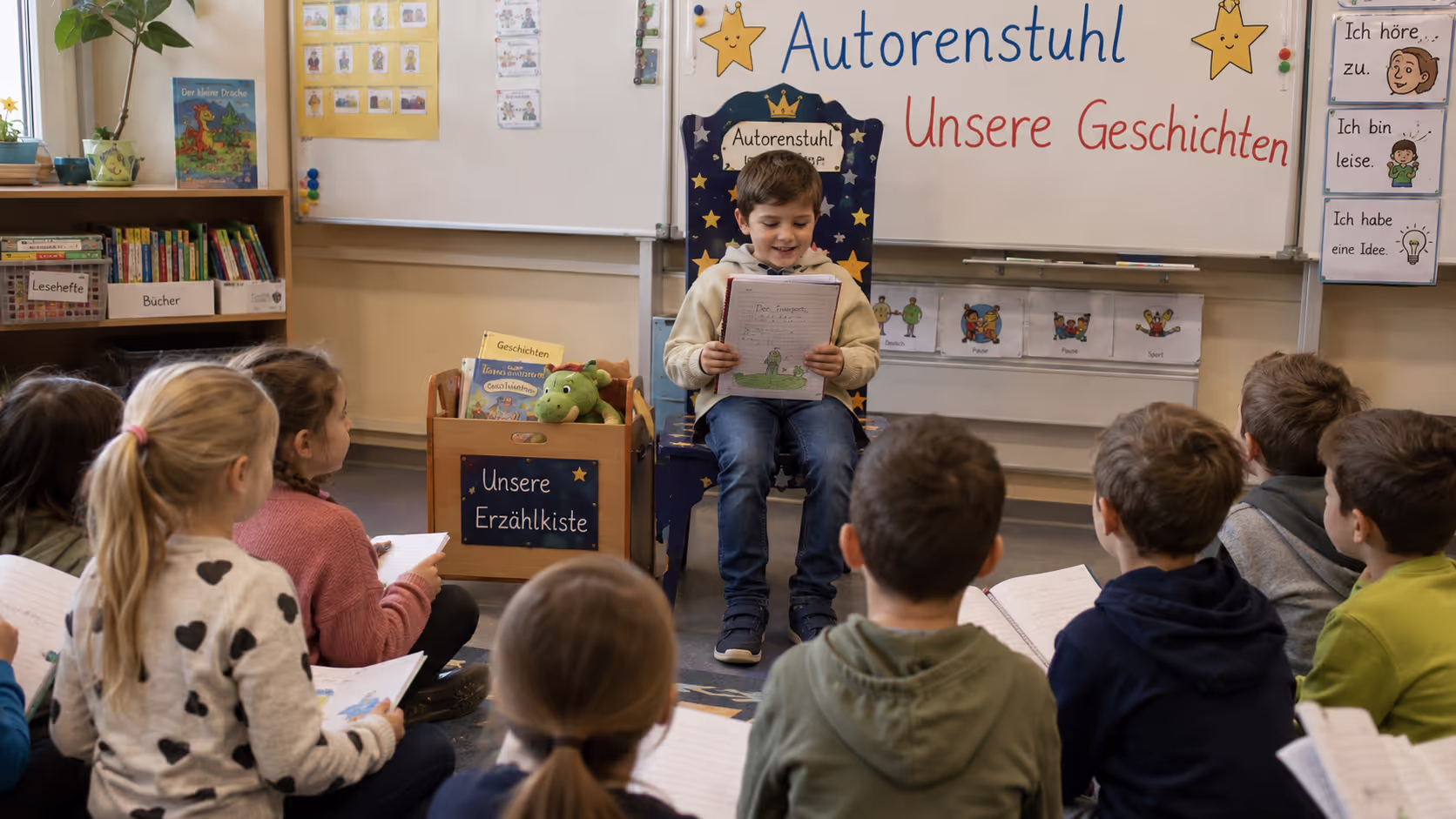 Unterrichtsentwurf Kreatives Schreiben Erzählkiste