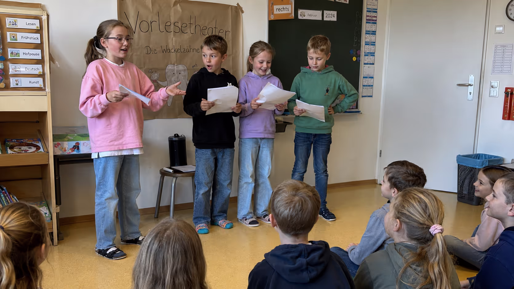 Unterrichtsentwurf Vorlesetheater Unterrichtsentwurf Vorlesetheater