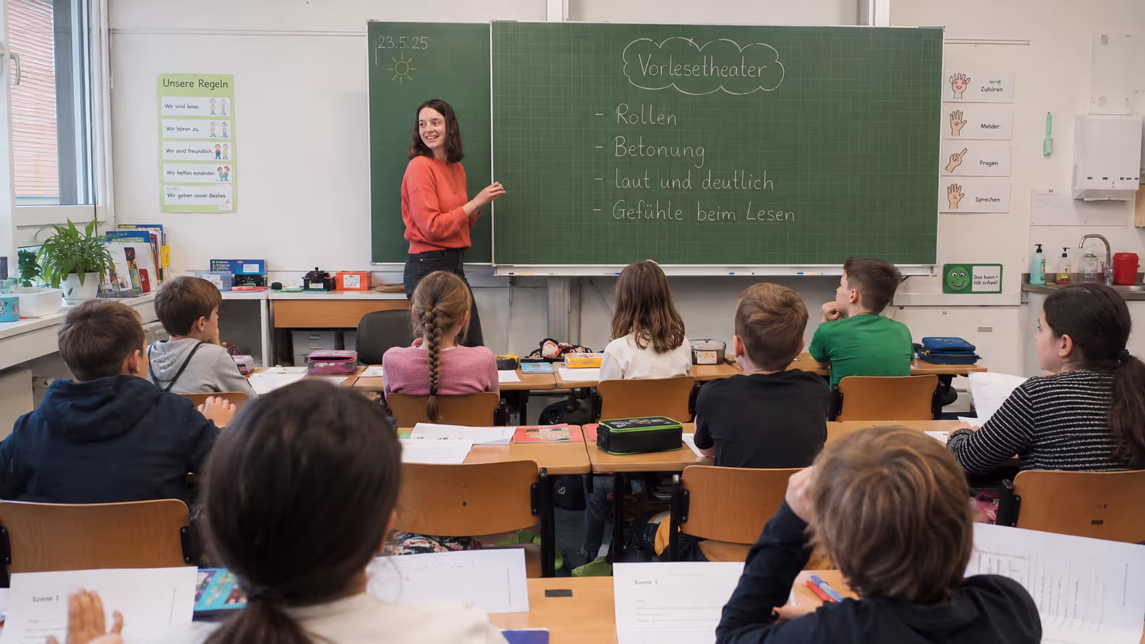 Unterrichtsentwurf Vorlesetheater Unterrichtsentwurf Vorlesetheater