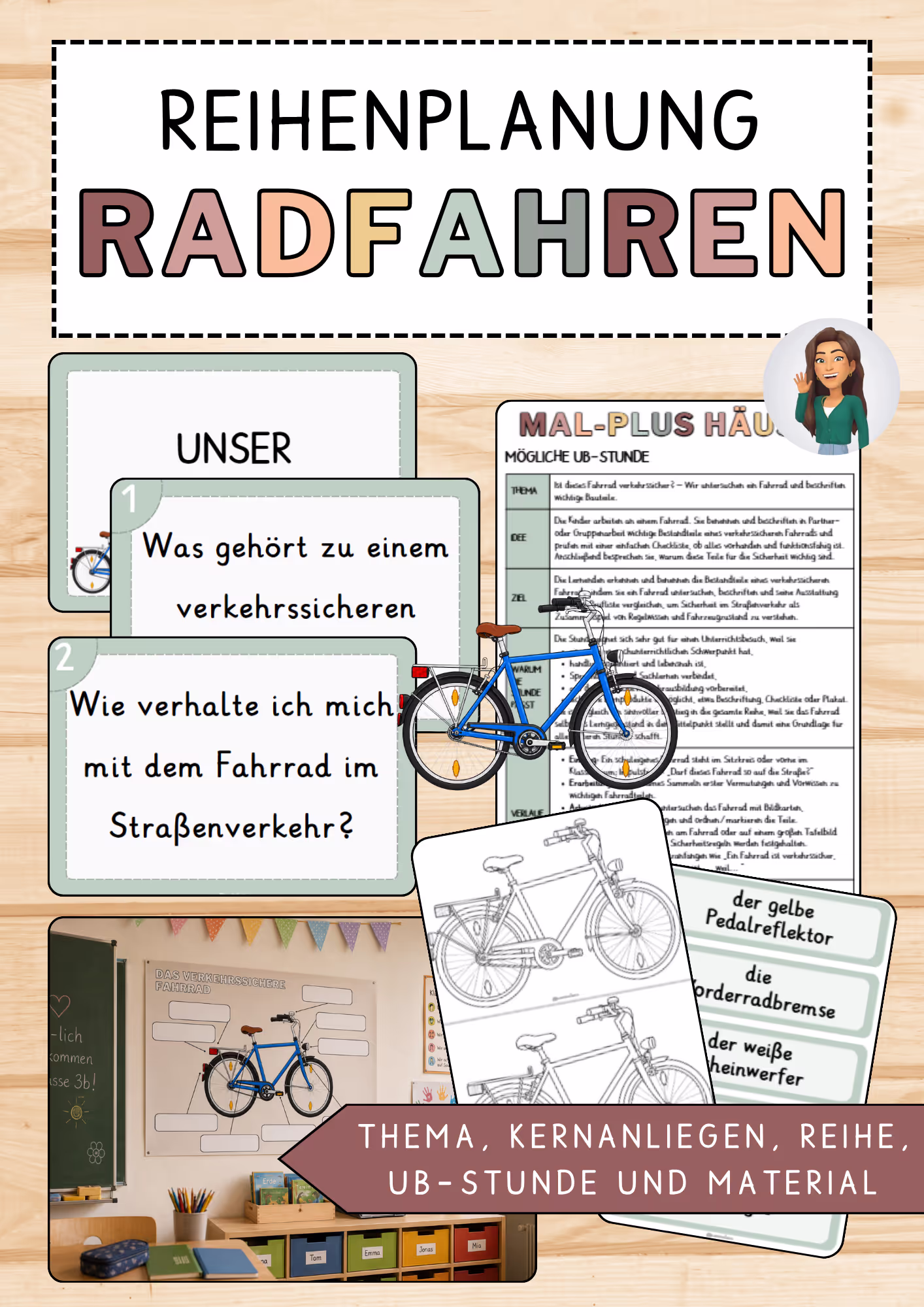 Unterrichtsentwurf Radfahren