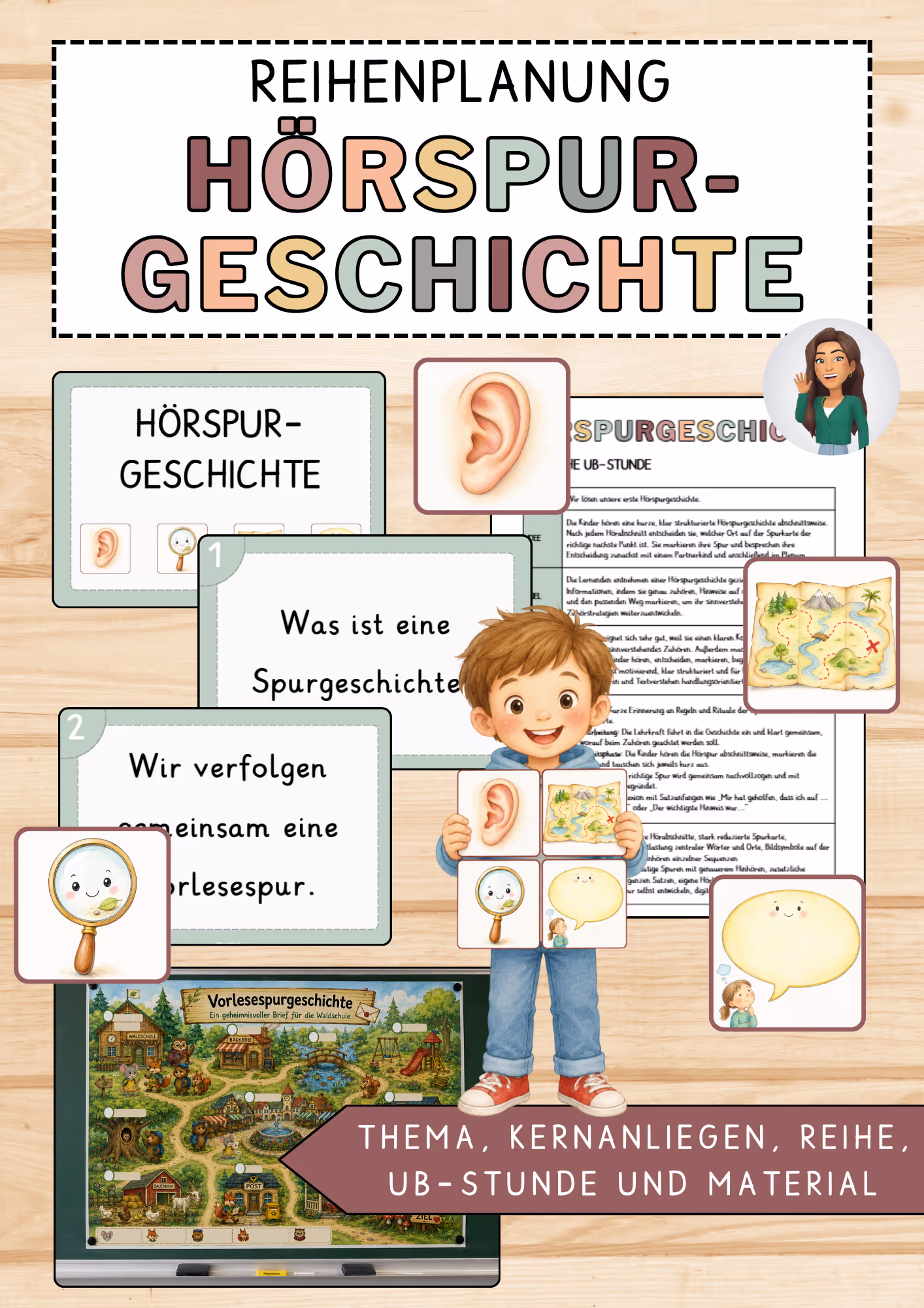 Materialpaket Unterrichtsentwurf Hörspurrgeschichte Materialpaket Unterrichtsentwurf Hörspurgeschichte