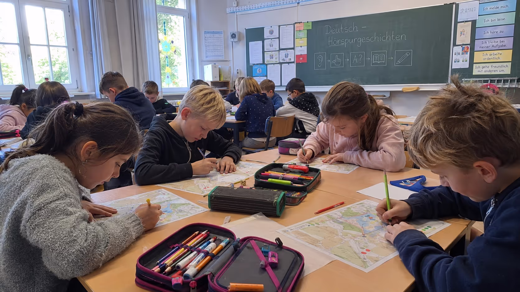 Unterrichtsentwurf Hörspurgeschichten Unterrichtsentwurf Hörspurgeschichten