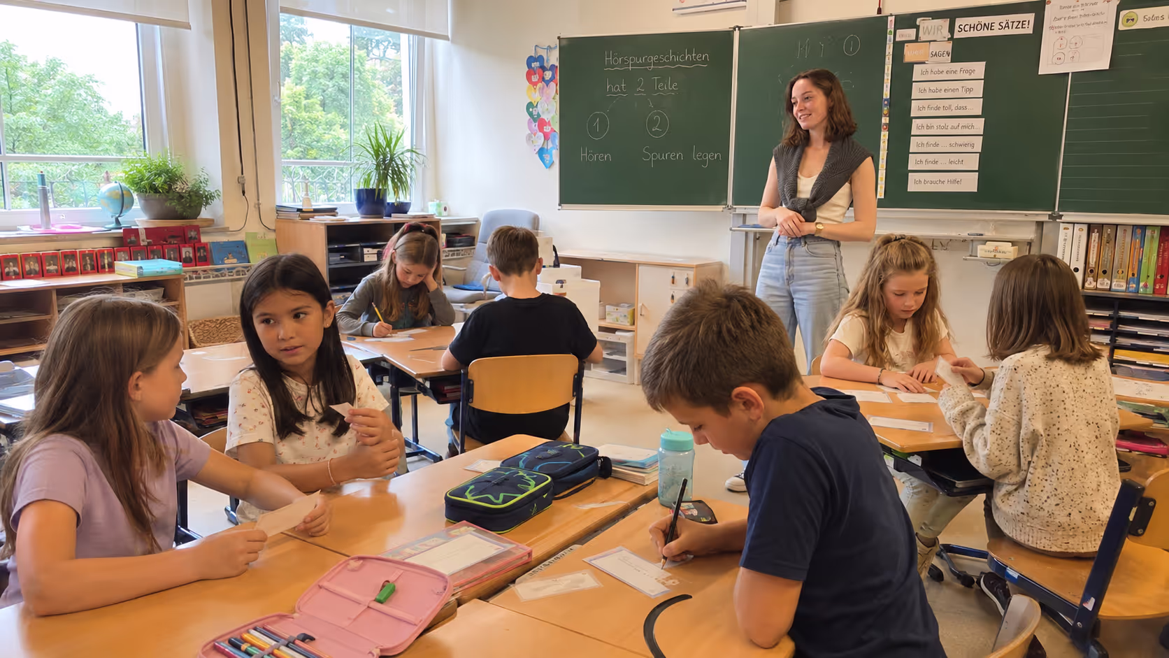 Unterrichtsentwurf Hörspurgeschichten Unterrichtsentwurf Hörspurgeschichten