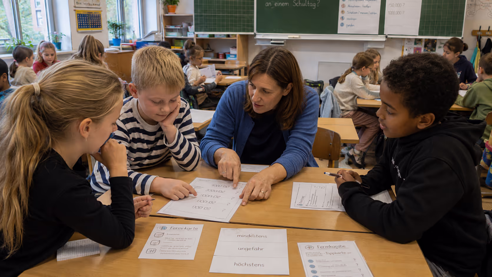 Unterrichtsentwurf Fermi-Aufgaben