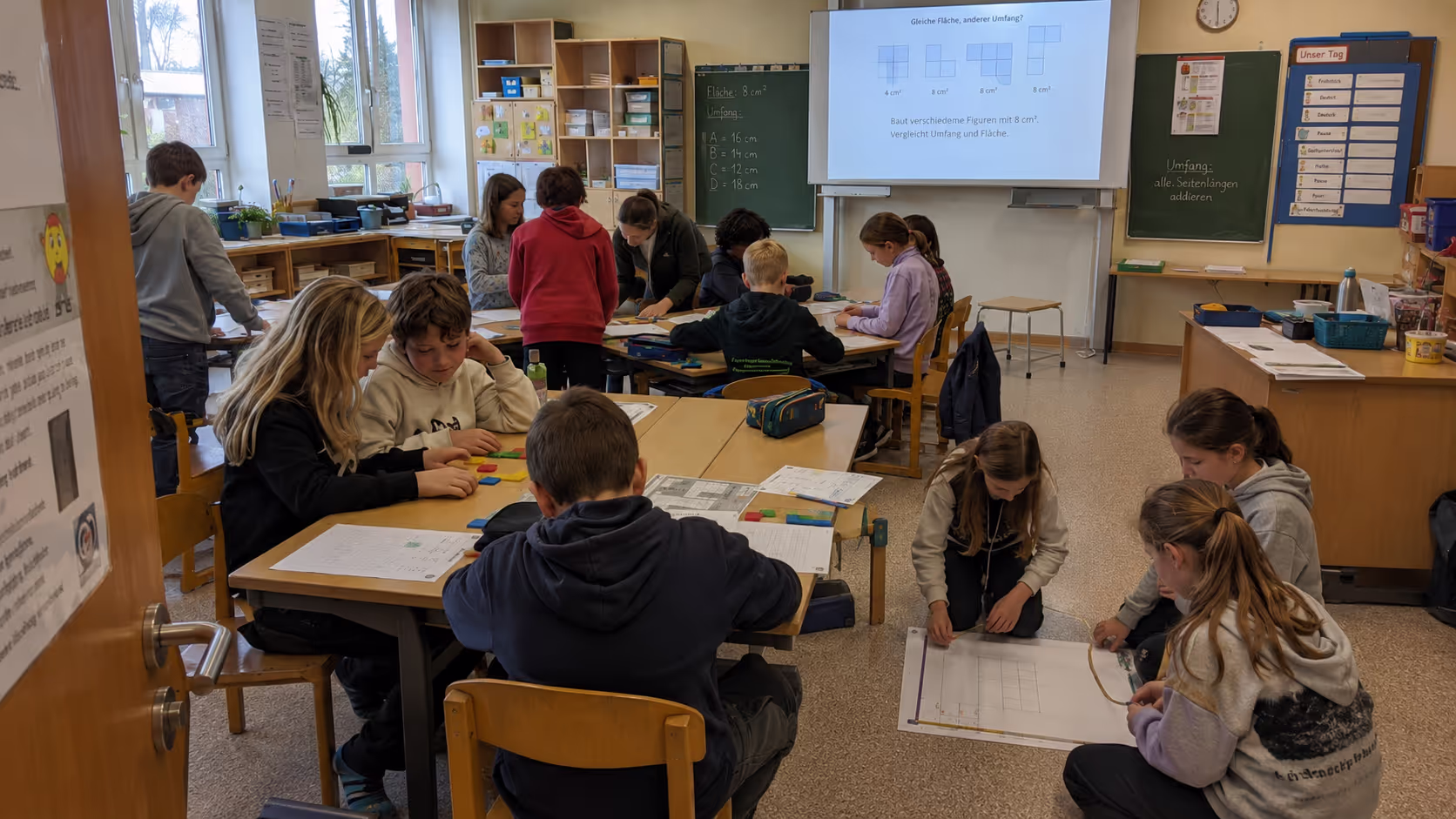 Unterrichtsentwurf Umfang und Fläche Unterrichtsentwurf Umfang und Fläche