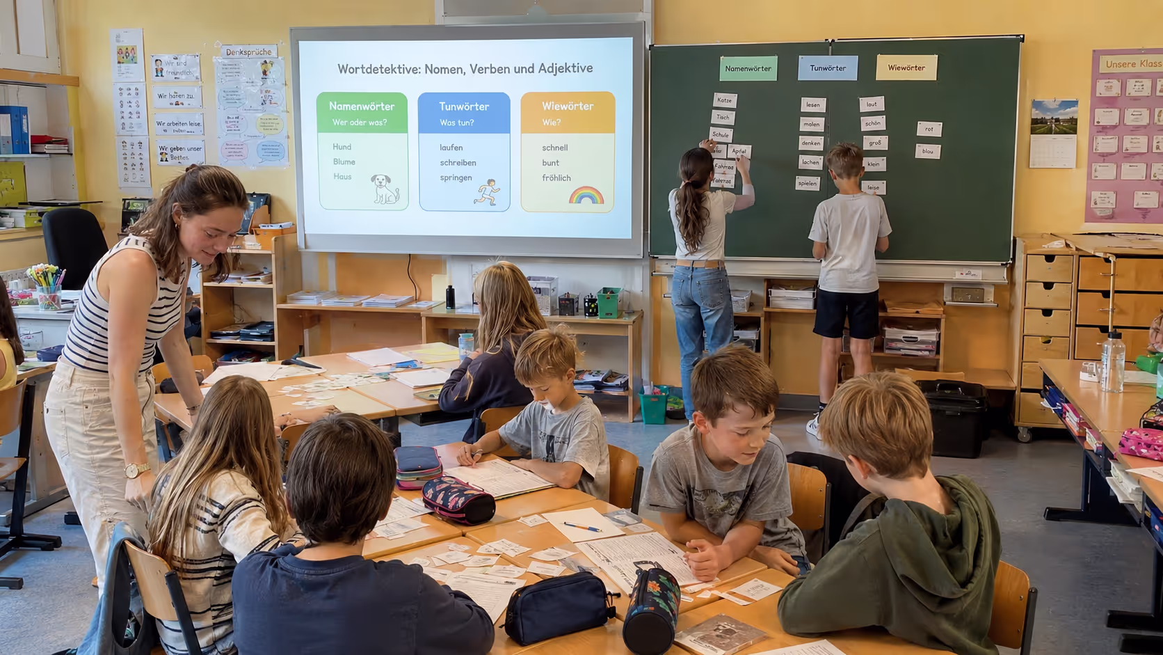 Unterrichtsentwurf Wortarten Unterrichtsentwurf Wortarten