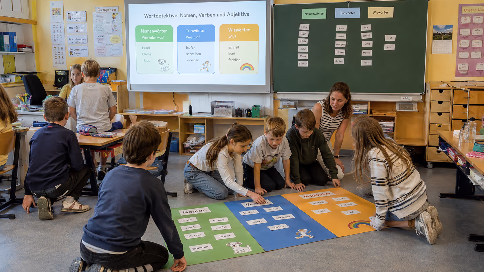 Unterrichtsentwurf Wortarten Unterrichtsentwurf Wortarten