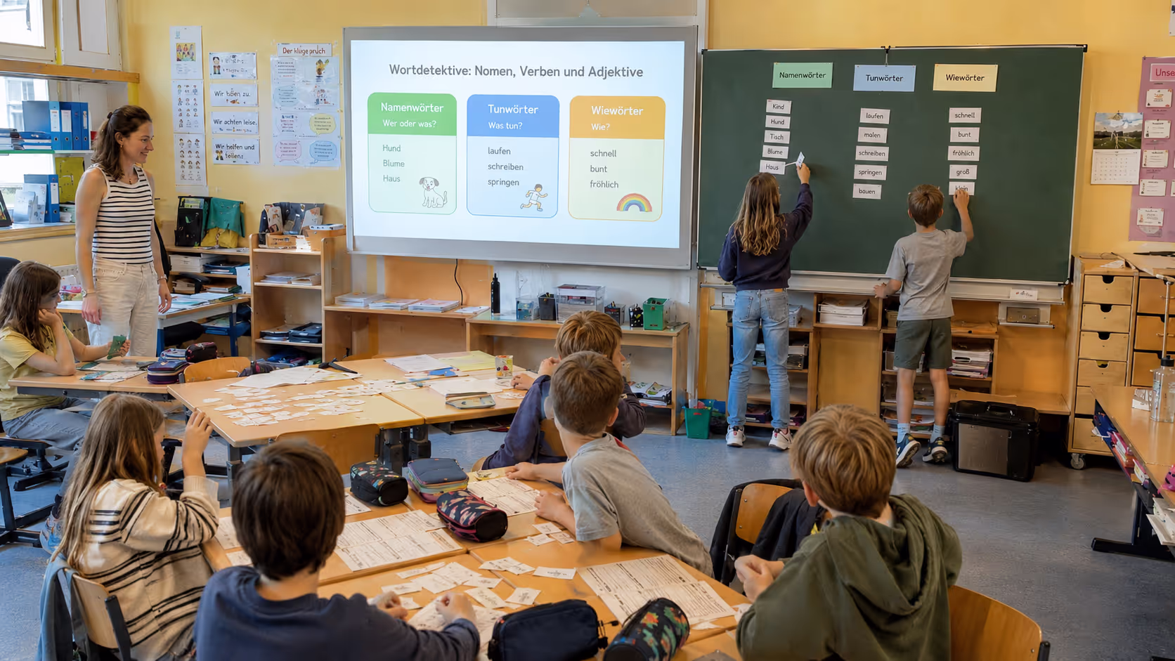 Unterrichtsentwurf Wortarten Unterrichtsentwurf Wortarten