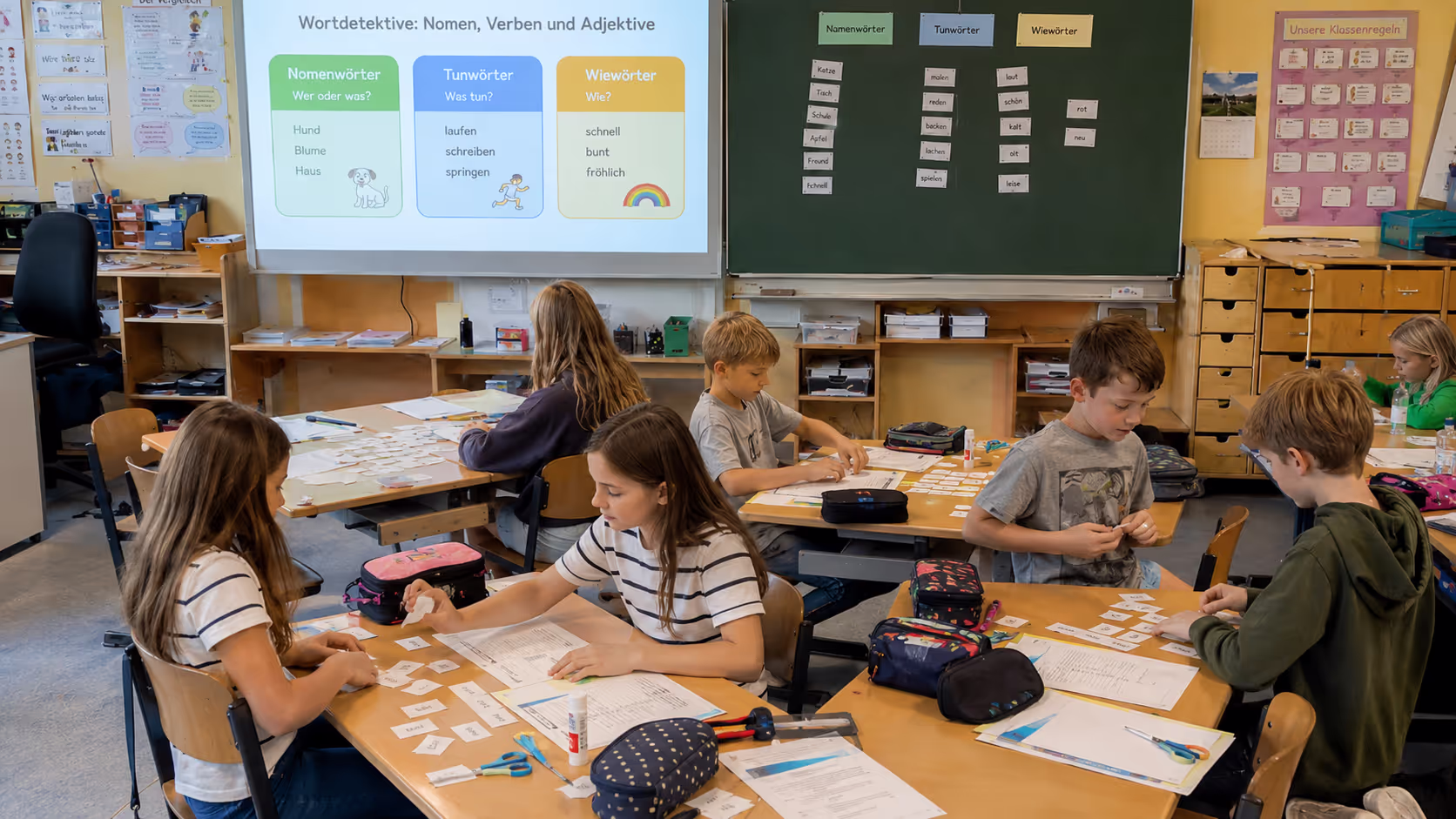 Unterrichtsentwurf Wortarten Unterrichtsentwurf Wortarten