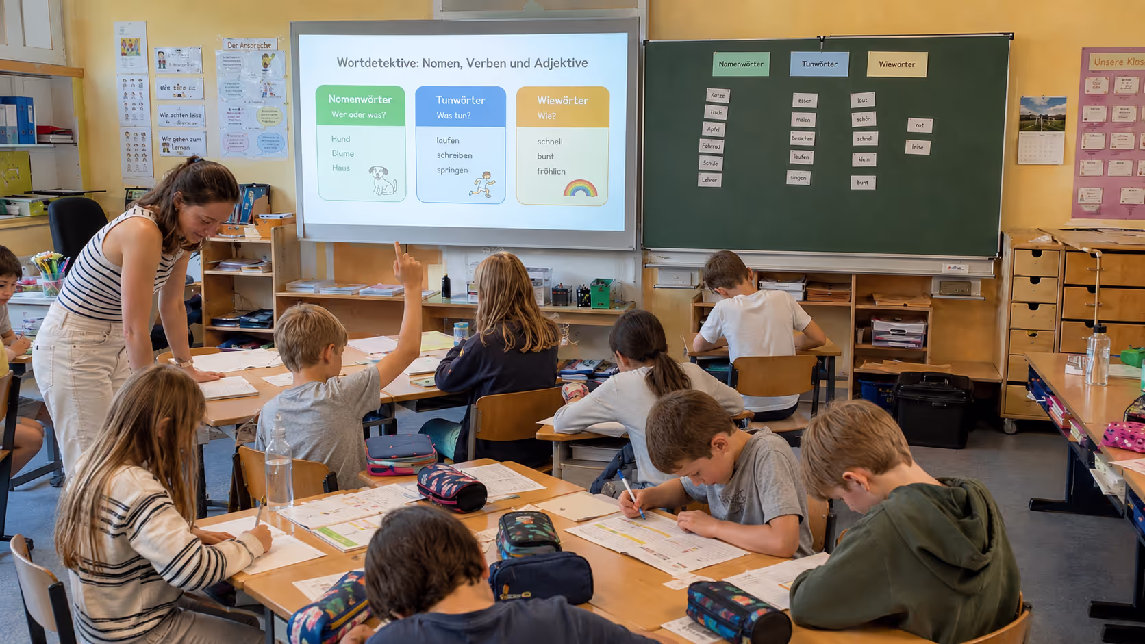 Unterrichtsentwurf Wortarten Unterrichtsentwurf Wortarten