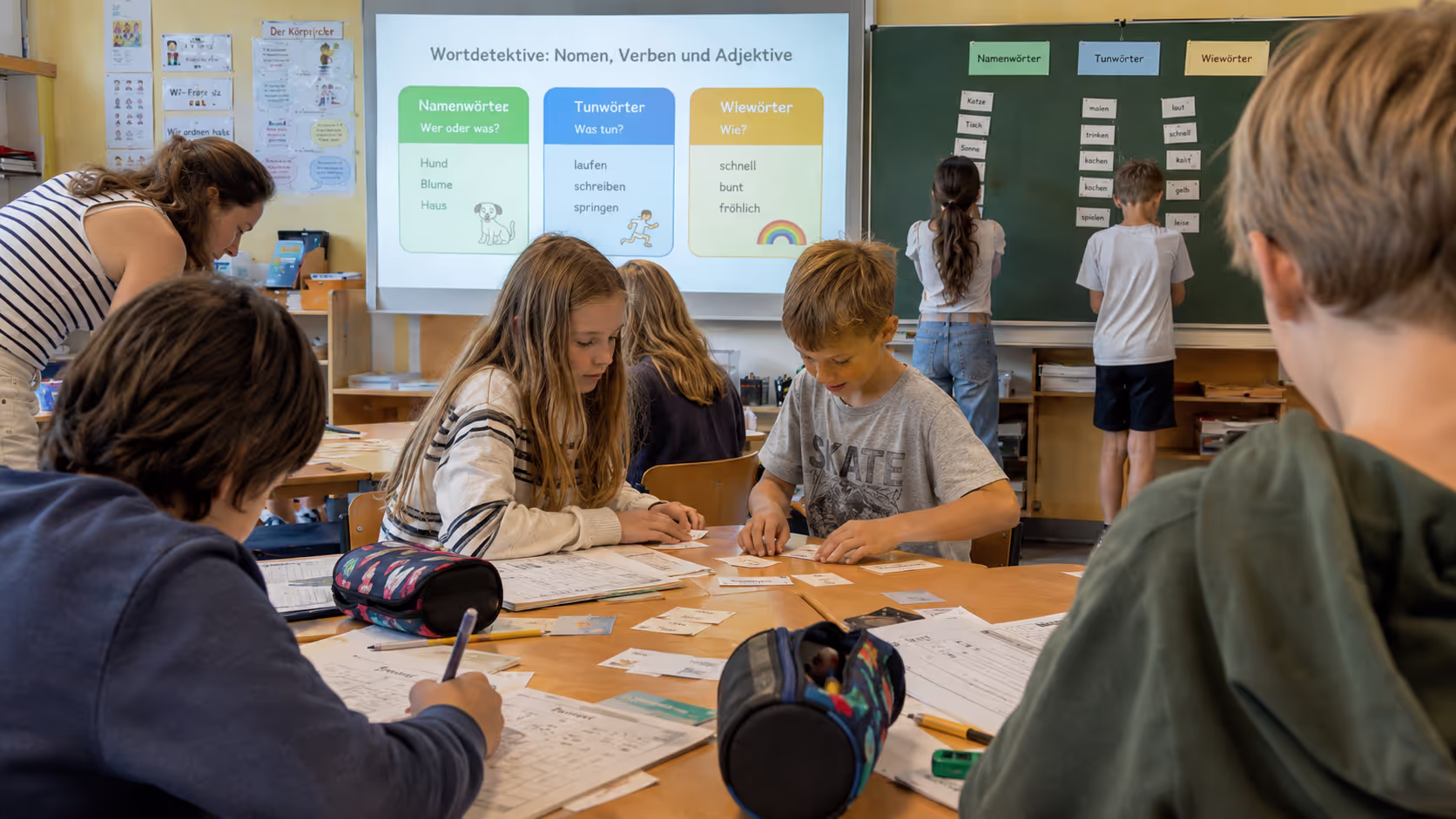 Unterrichtsentwurf Wortarten Unterrichtsentwurf Wortarten