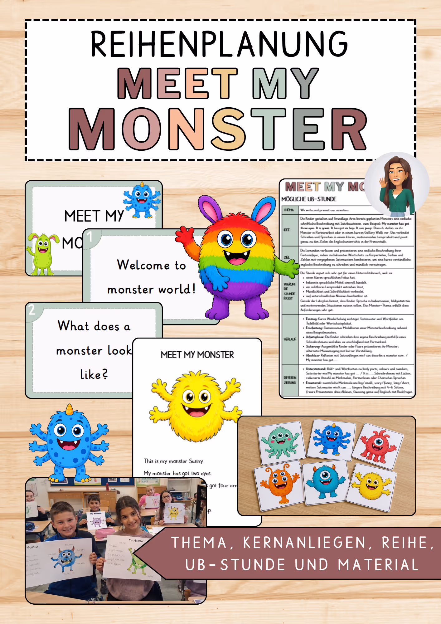 Unterrichtsentwurf Meet my Monster