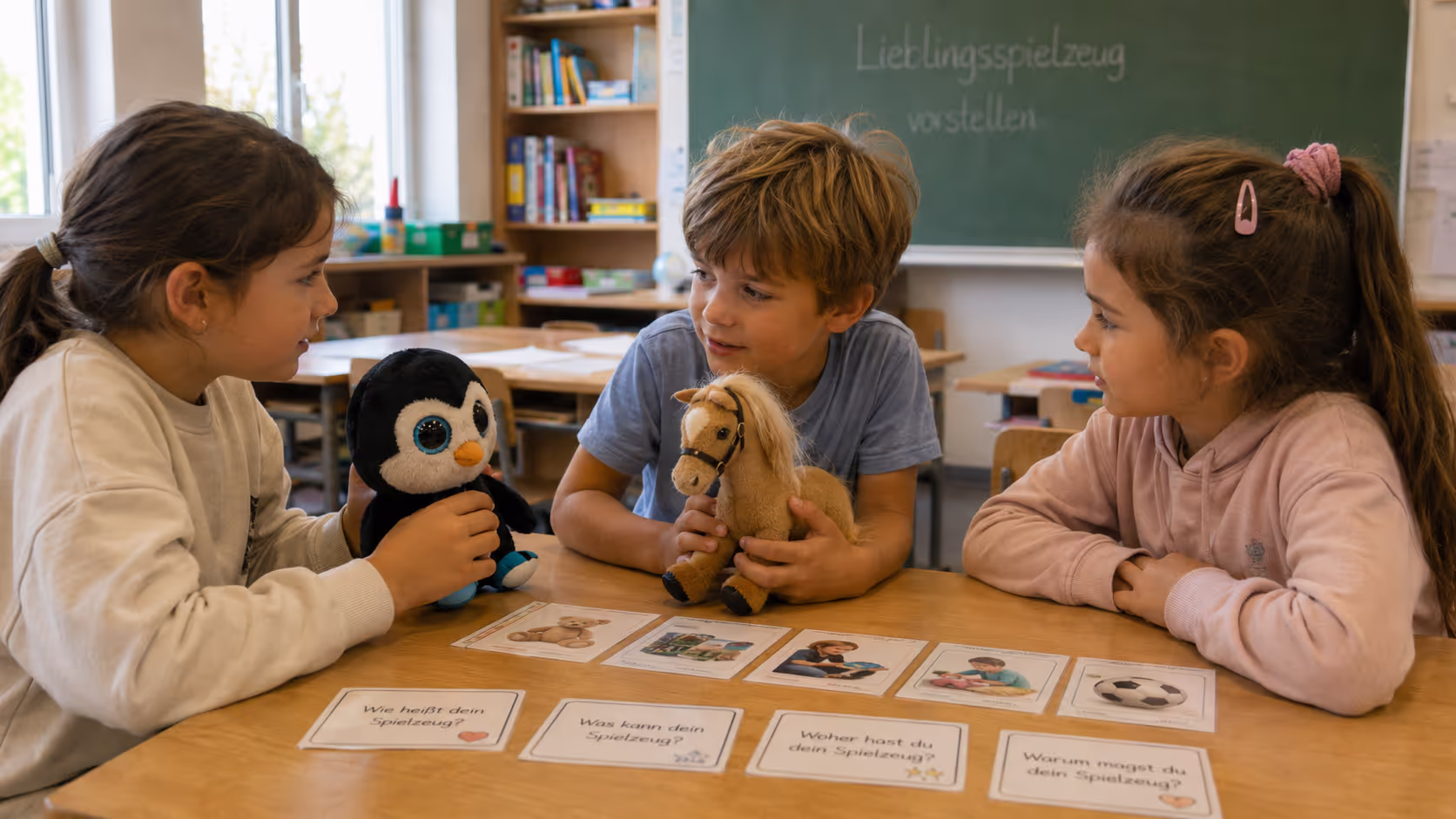 Unterrichtsentwurf Lieblingsspielzeug vorstellen Unterrichtsentwurf Lieblingsspielzeug vorstellen