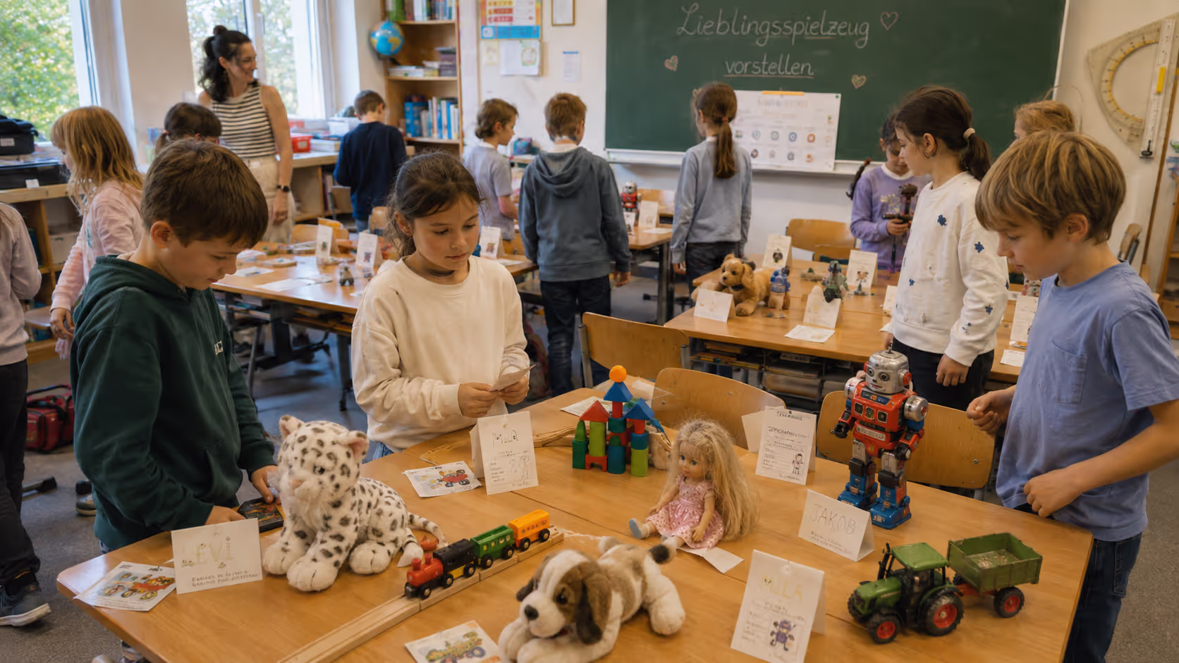 Unterrichtsentwurf Lieblingsspielzeug vorstellen Unterrichtsentwurf Lieblingsspielzeug vorstellen