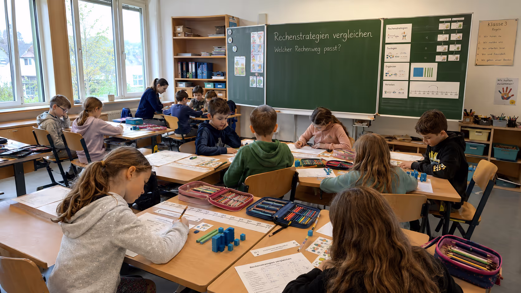 Unterrichtsentwurf Rechenstrategien Unterrichtsentwurf Rechenstrategien