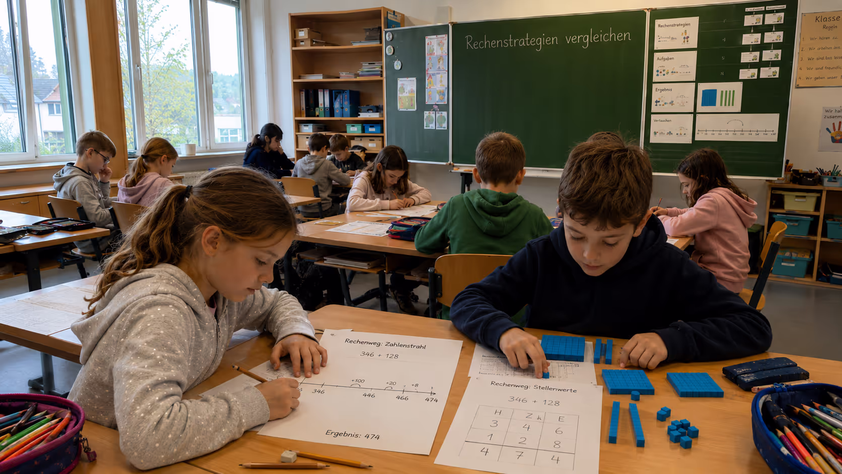 Unterrichtsentwurf Rechenstrategien Unterrichtsentwurf Rechenstrategien