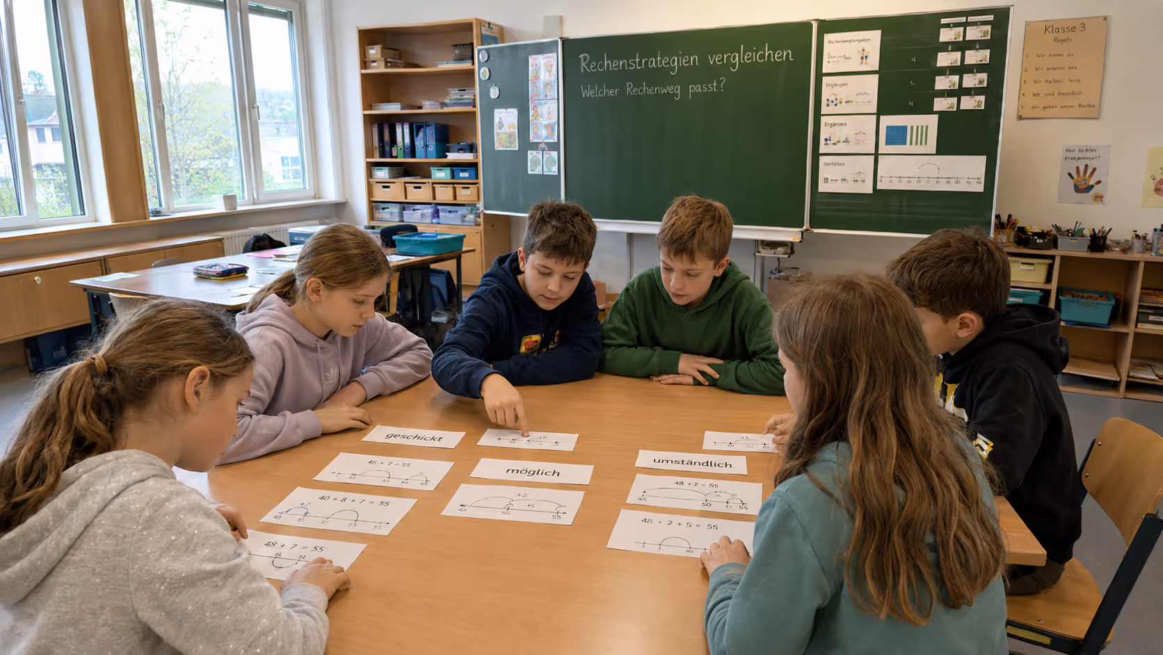 Unterrichtsentwurf Rechenstrategien Unterrichtsentwurf Rechenstrategien
