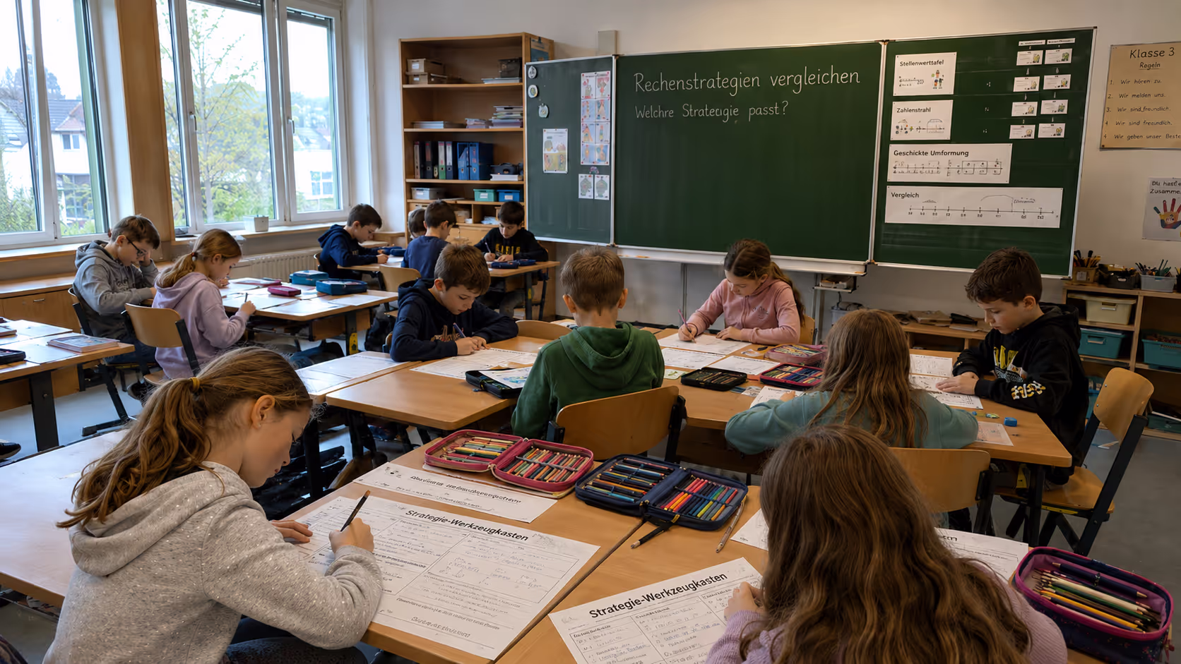 Unterrichtsentwurf Rechenstrategien Unterrichtsentwurf Rechenstrategien