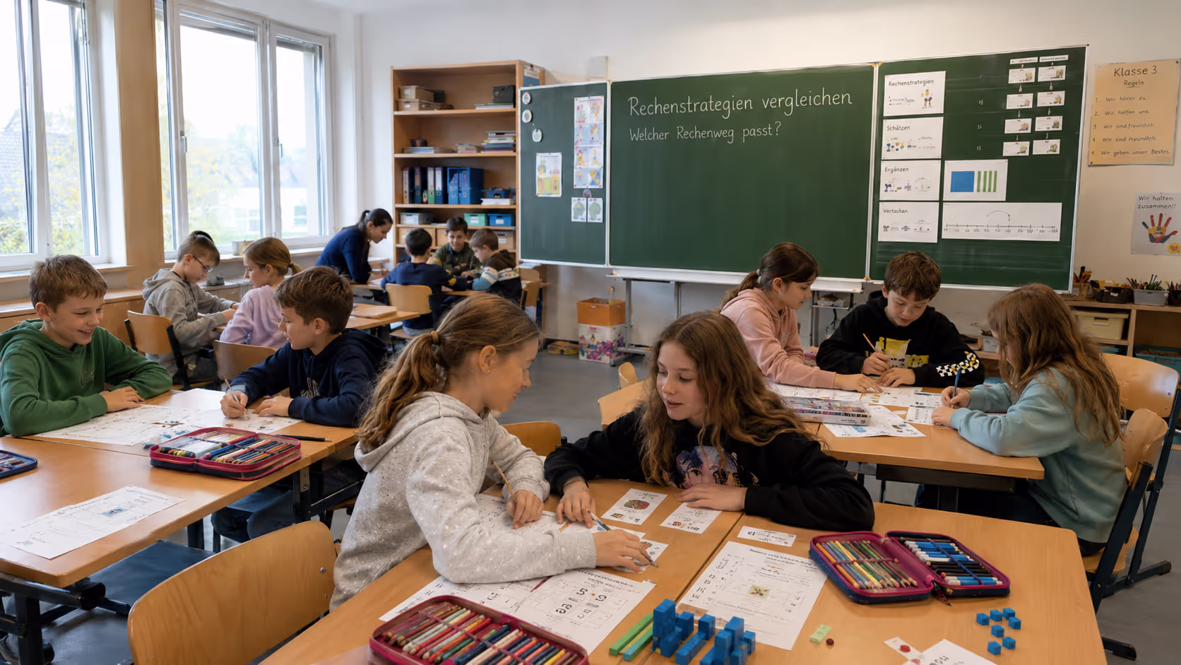 Unterrichtsentwurf Rechenstrategien Unterrichtsentwurf Rechenstrategien