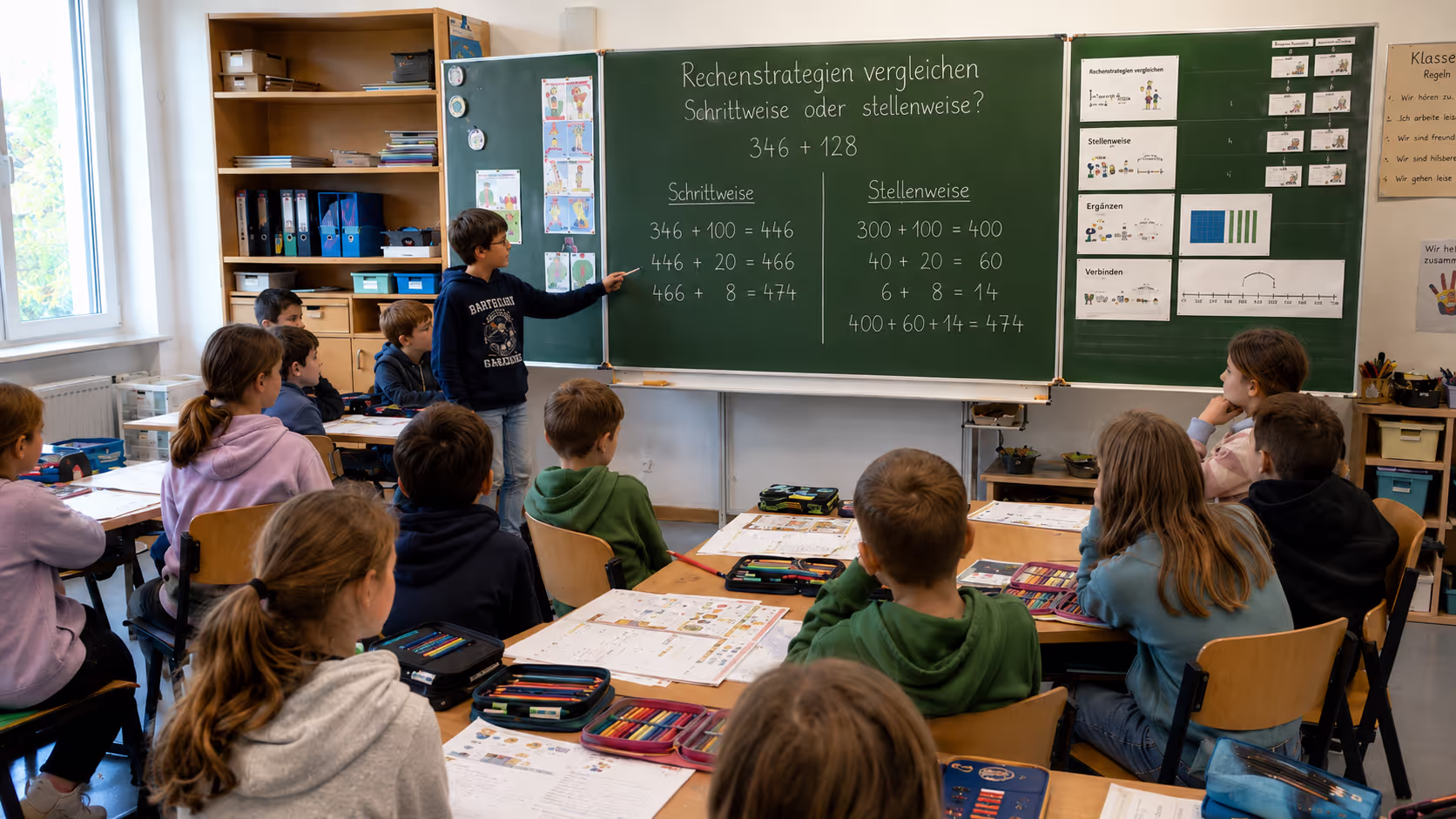 Unterrichtsentwurf Rechenstrategien Unterrichtsentwurf Rechenstrategien