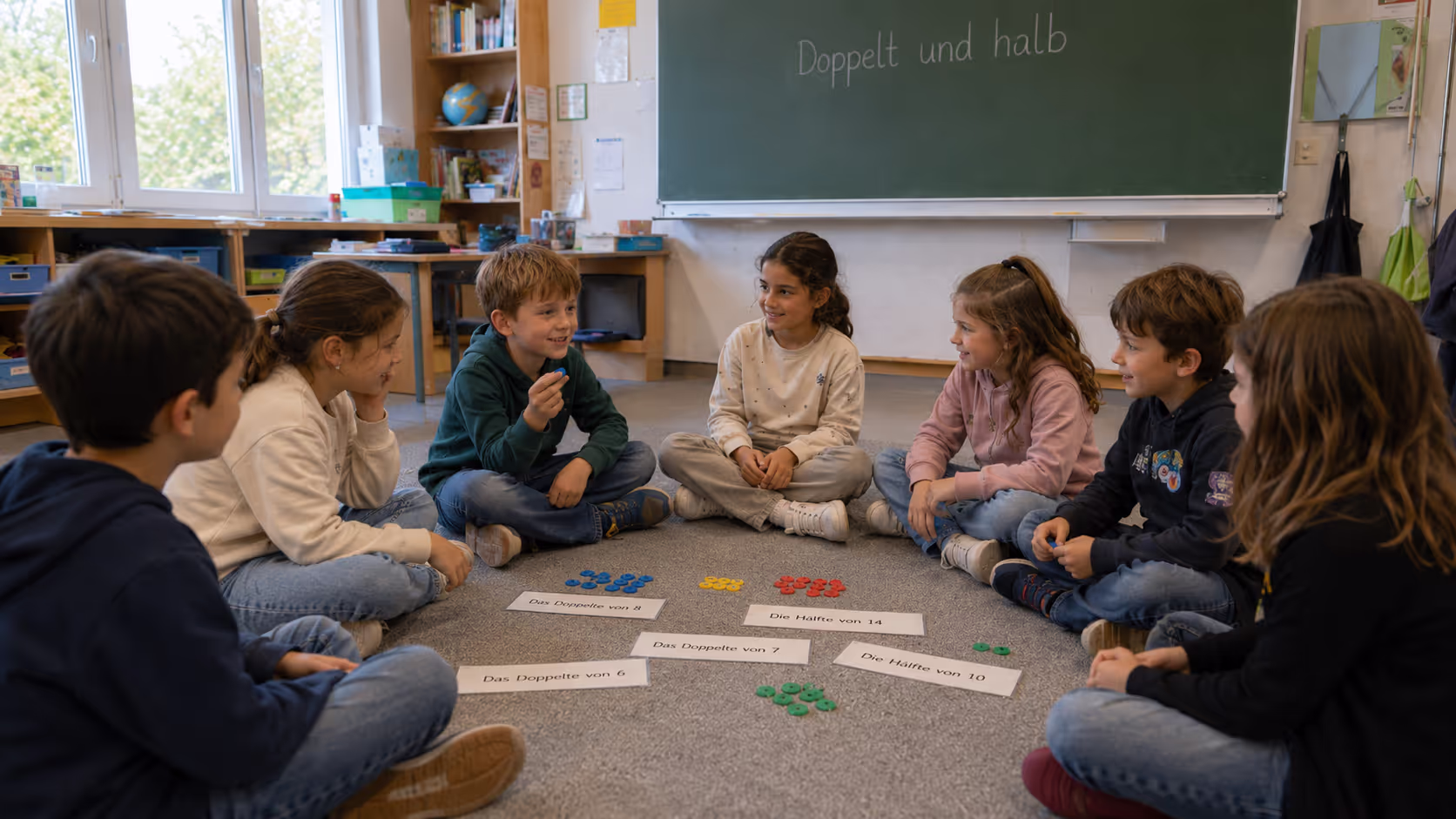 Unterrichtsentwurf Verdoppeln und Halbieren Unterrichtsentwurf Verdoppeln und Halbieren