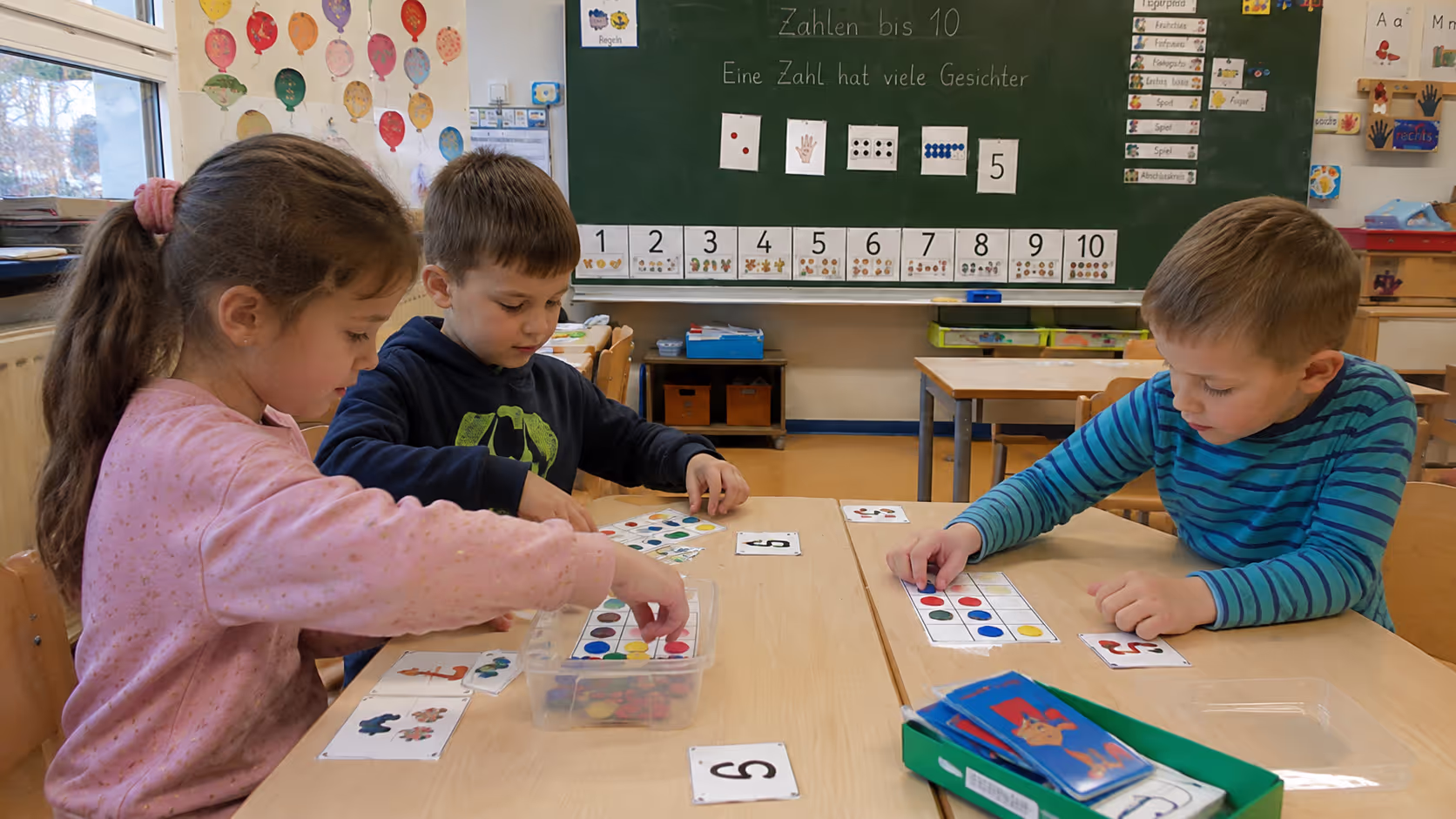 Unterrichtsentwurf Zahlen bis 10 Unterrichtsentwurf Zahlen bis 10