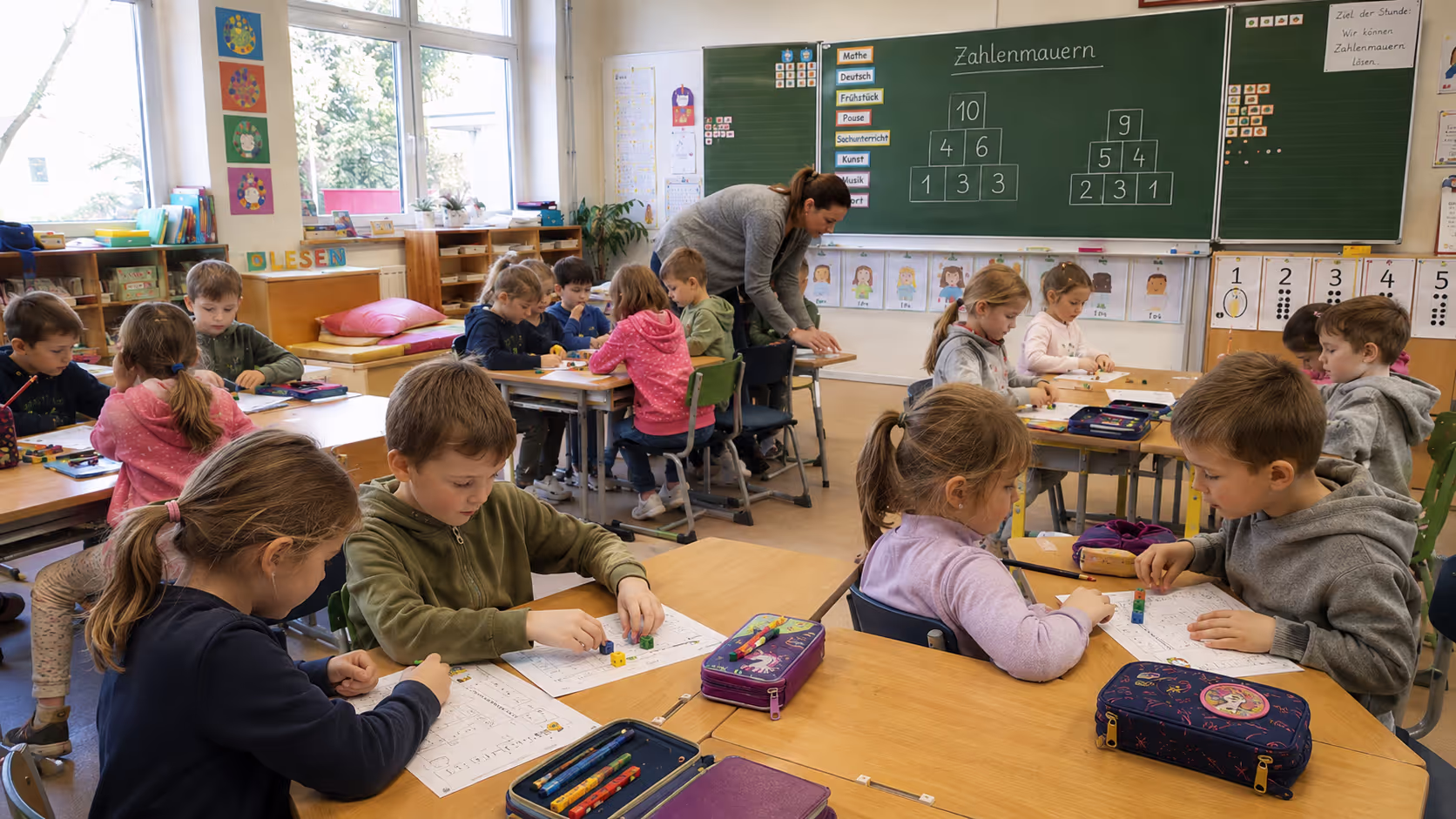 Unterrichtsentwurf Zahlenmauern Unterrichtsentwurf Zahlenmauern
