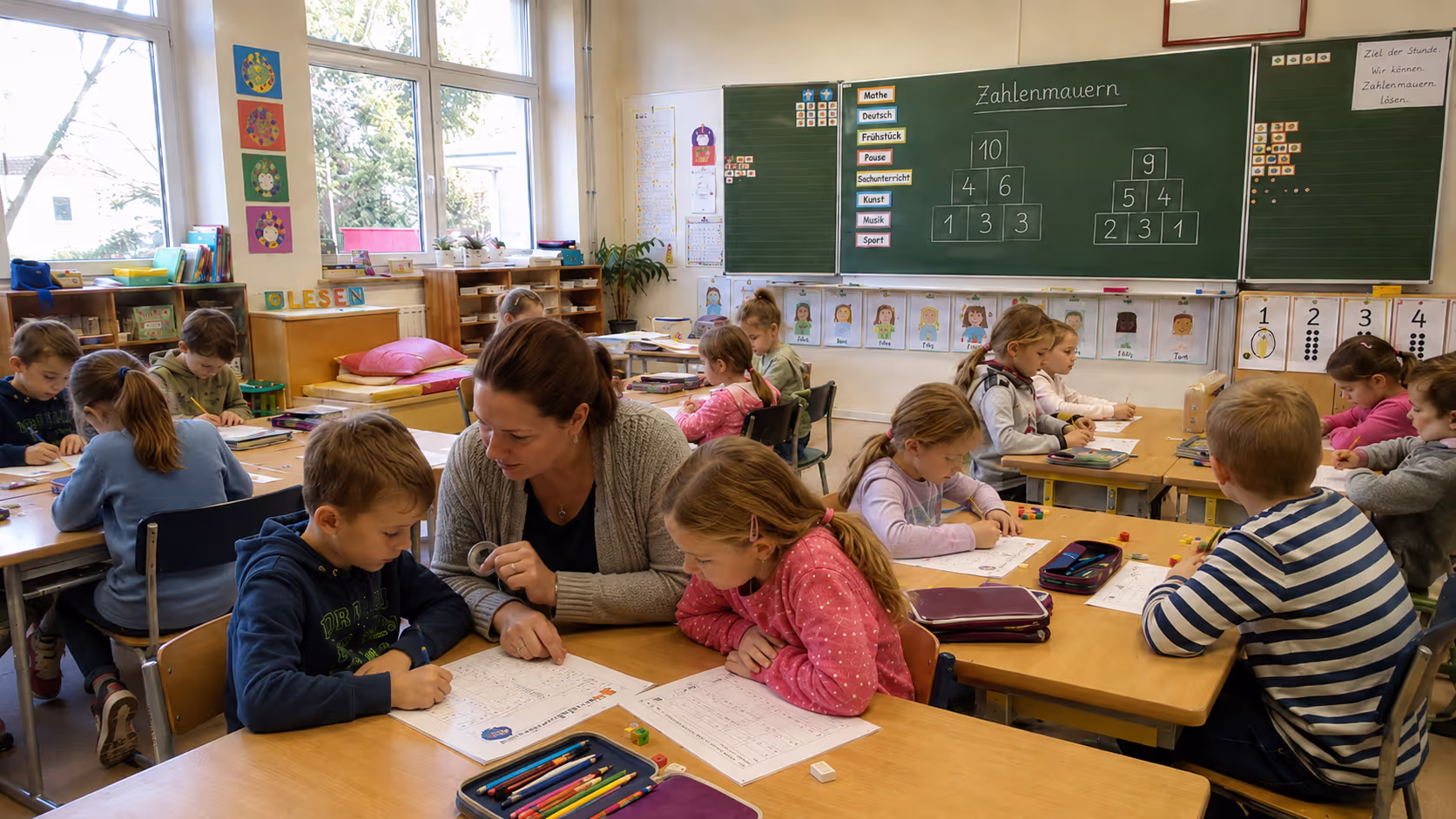 Unterrichtsentwurf Zahlenmauern Unterrichtsentwurf Zahlenmauern