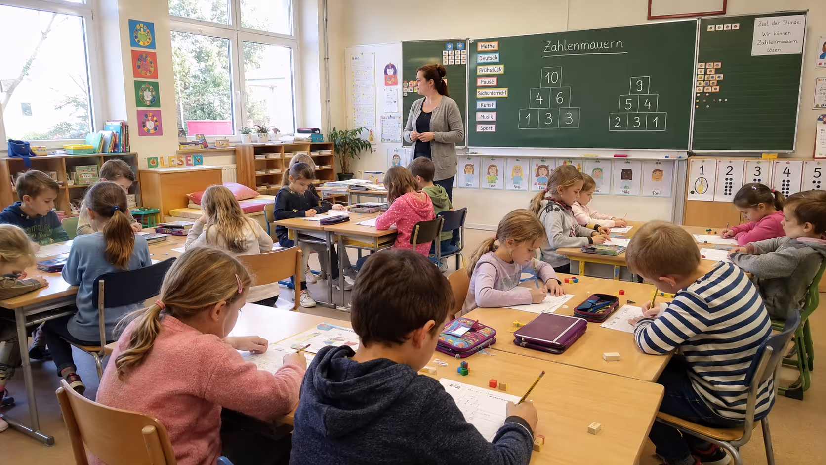 Unterrichtsentwurf Zahlenmauern