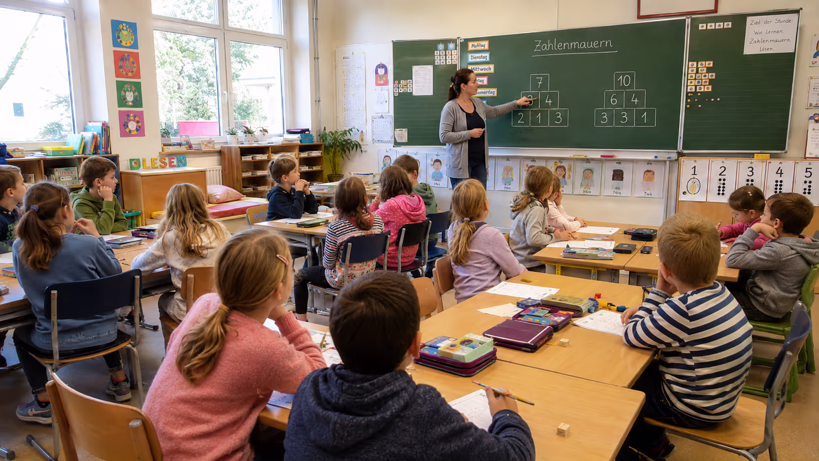 Unterrichtsentwurf Zahlenmauern Unterrichtsentwurf Zahlenmauern