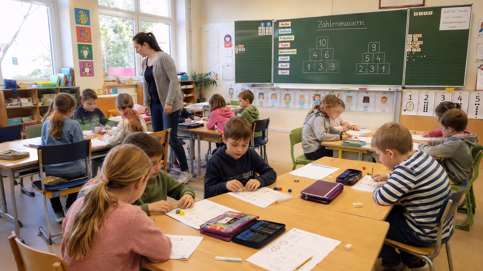 Unterrichtsentwurf Zahlenmauern Unterrichtsentwurf Zahlenmauern