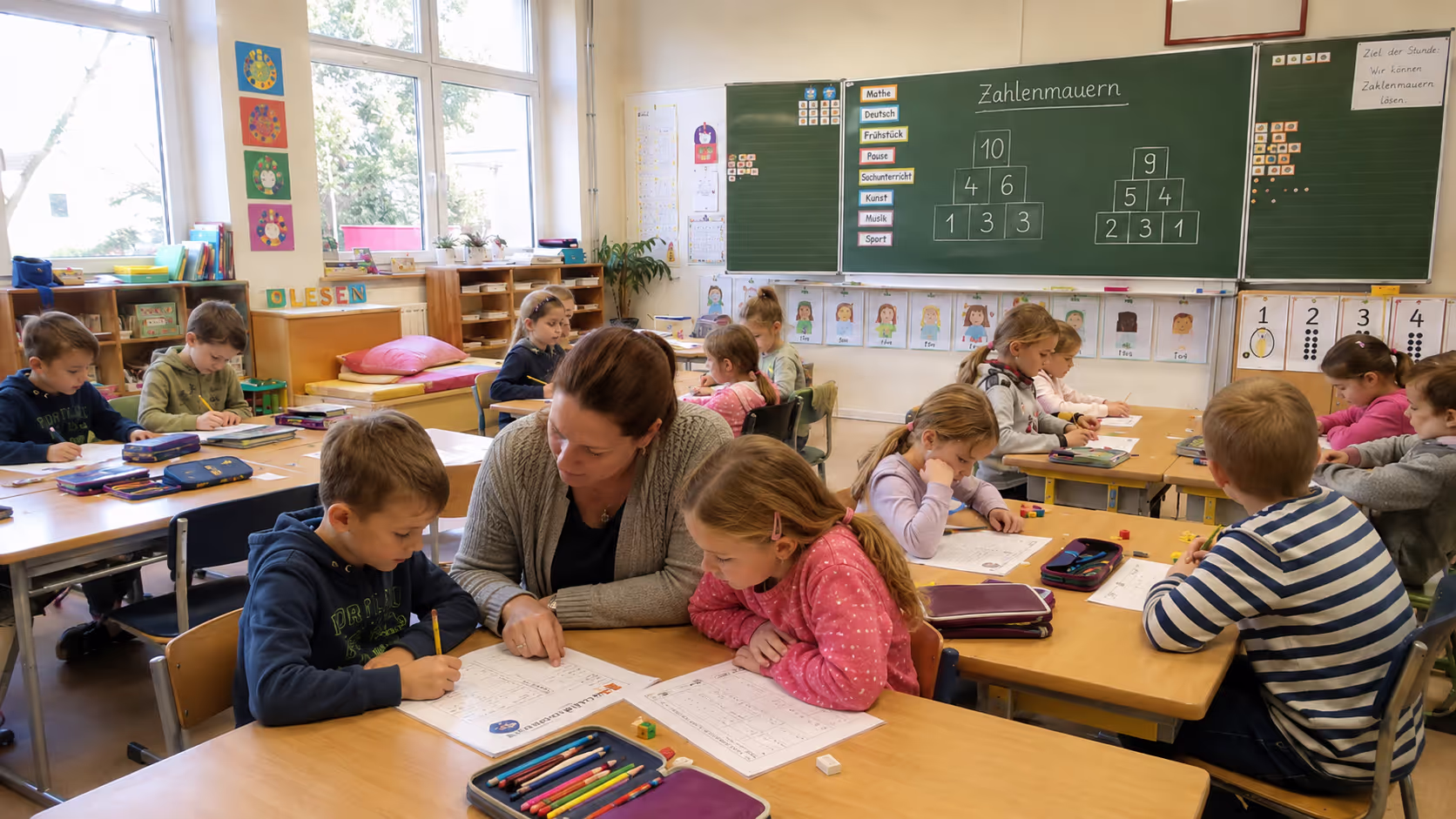 Unterrichtsentwurf Zahlenmauern Unterrichtsentwurf Zahlenmauern