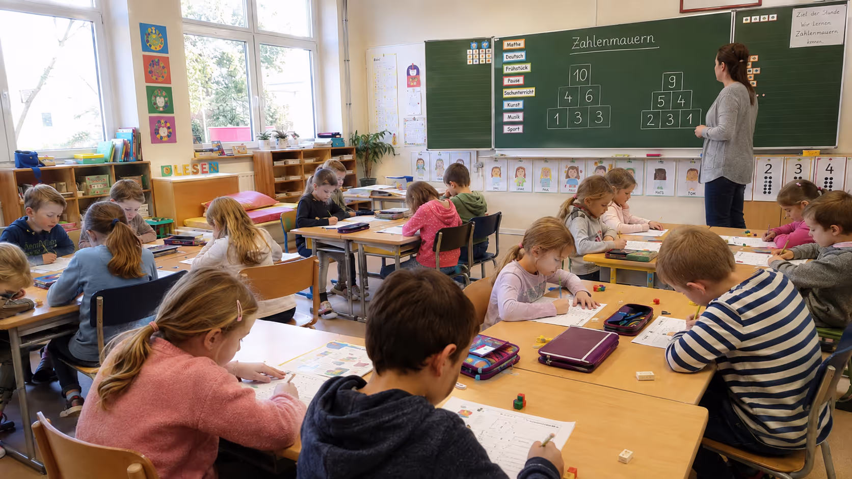 Unterrichtsentwurf Zahlenmauern Unterrichtsentwurf Zahlenmauern