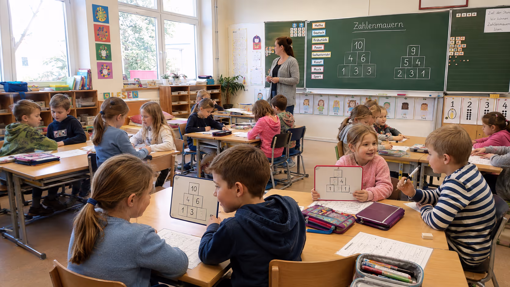 Unterrichtsentwurf Zahlenmauern Unterrichtsentwurf Zahlenmauern