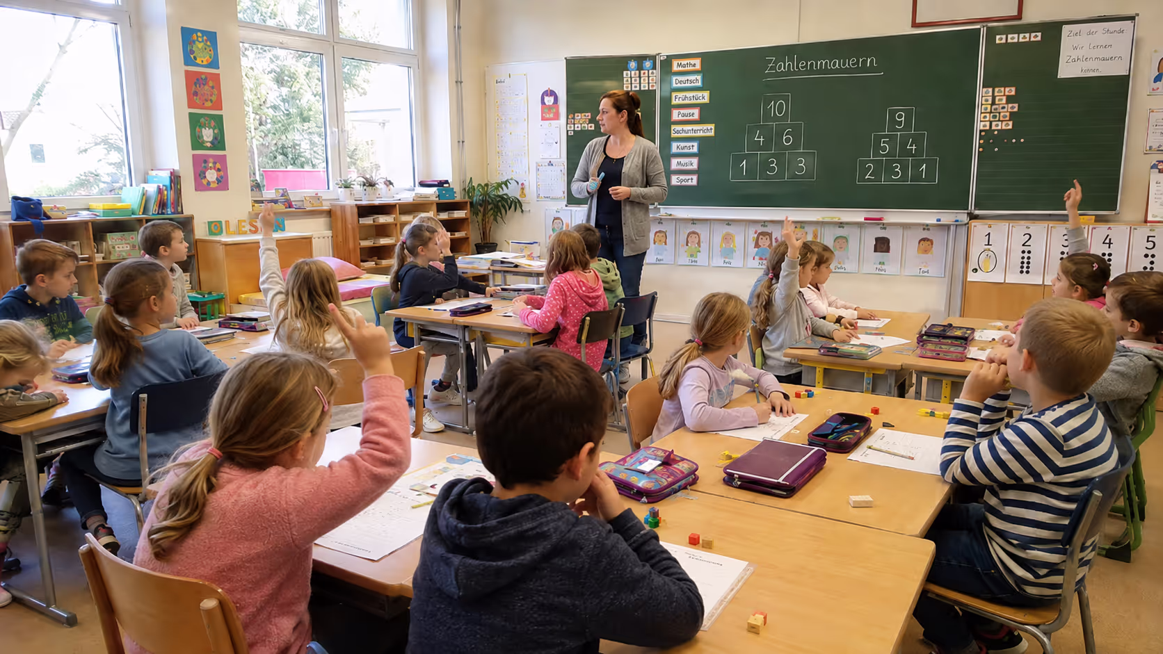 Unterrichtsentwurf Zahlenmauern Unterrichtsentwurf Zahlenmauern