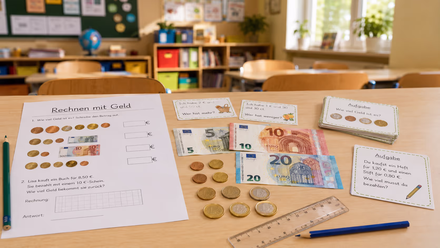 Geld in Mathematik