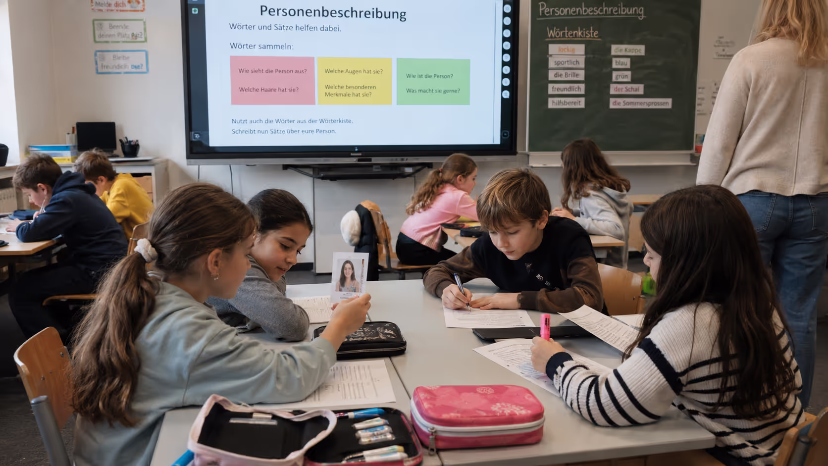 Unterrichtsentwurf Personenbeschreibung