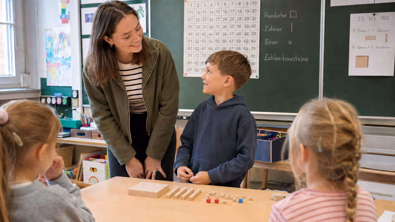 Unterrichtsentwurf Zahlraumerweiterung bis 100