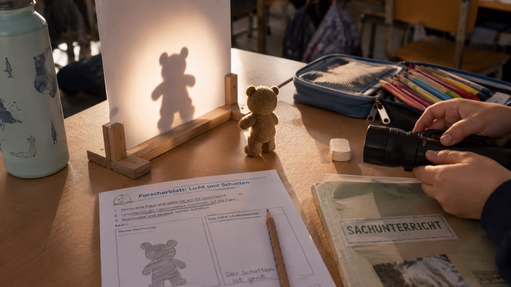 Unterrichtsentwurf Licht und Schatten