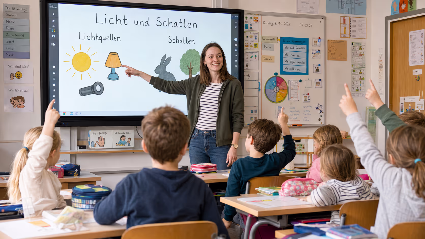 Unterrichtsentwurf Licht und Schatten