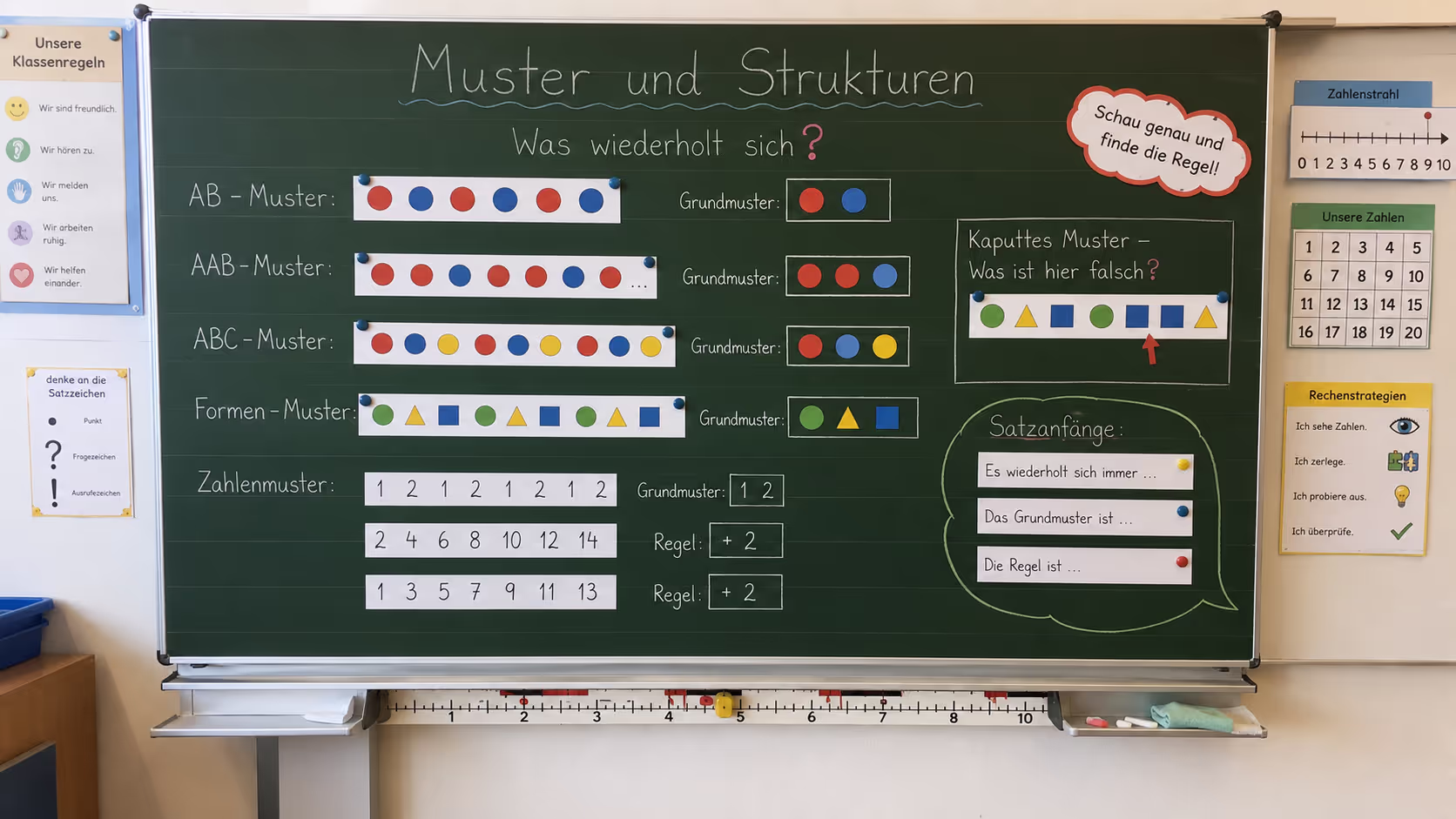 Unterrichtsentwurf Muster und Strukturen