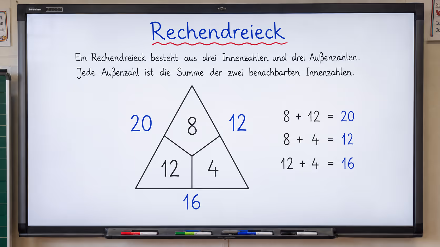 Unterrichtsentwurf Rechendreiecke Unterrichtsentwurf Rechendreiecke