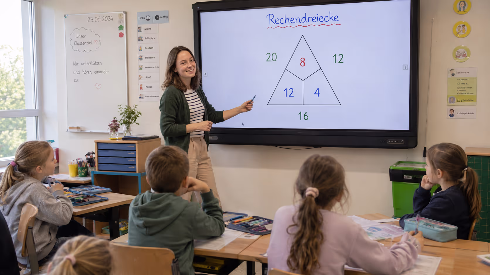 Unterrichtsentwurf Rechendreiecke