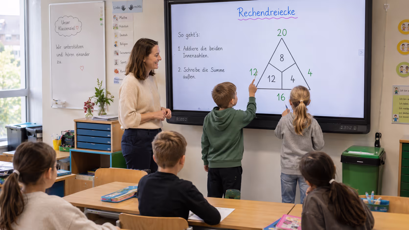 Unterrichtsentwurf Rechendreiecke Unterrichtsentwurf Rechendreiecke