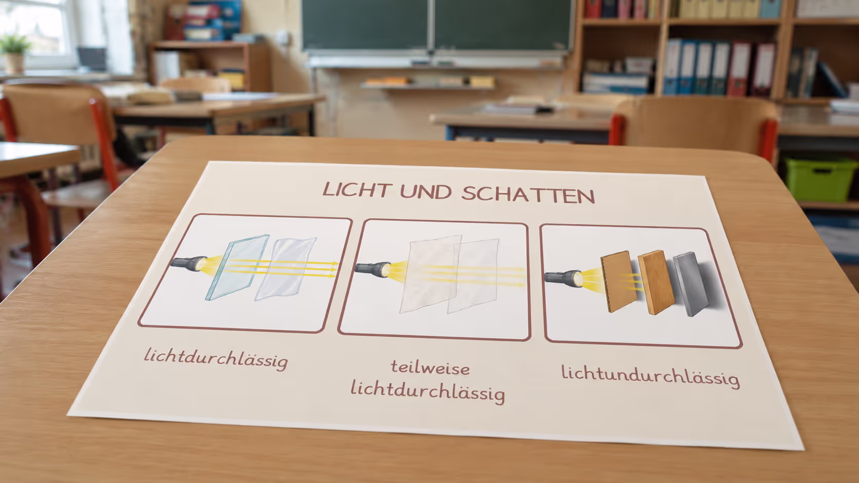 Materialpaket Licht und Schatten